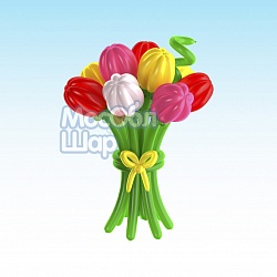 Букет цветов "Тюльпаны"